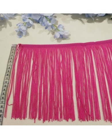 5 Metre - İp Saçak Pembe 20 Cm