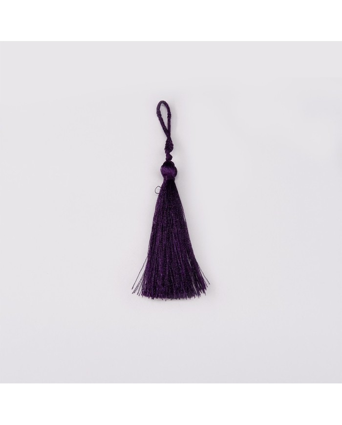 30 ADET - İPEK PÜSKÜL 7-8 CM - MOR