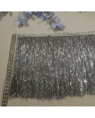 5 Metre - Sim Saçak 20cm - Gümüş