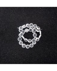 CAM NAZAR BONCUĞU YUVARLAK - SİYAH