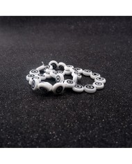 CAM NAZAR BONCUĞU YUVARLAK - SİYAH