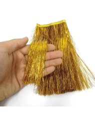 10 Metre - Simli Saçak 20 cm - Gold