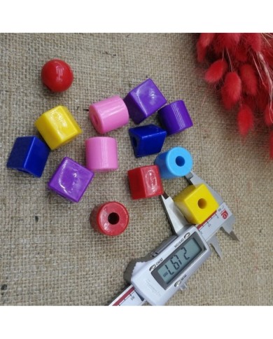 GEOMETRİK (24 MM ) Şekilli Boncuk1000 Gr