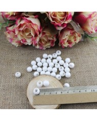 Plastik İnci Boncuk - Petrol Yeşili 10 mm - 1 Kg