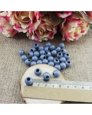 Plastik İnci Boncuk - Krem Rengi 10 mm - 1 Kg