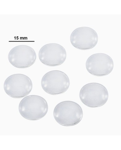 5'li Büyüteç Cam - Yuvarlak 15 mm
