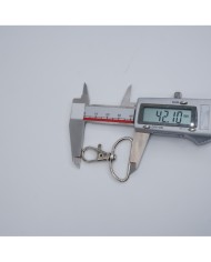 Papağan Yandan Yaylı Nikel Gümüş Metal 10 ADET