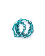 Cam Nazar Boncuk -Koyu Mavi- 8x4mm