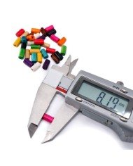 Ahşap Silindir Boncuk - 50 Gram