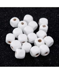 Ahşap Küp Boncuk - 50 Gram