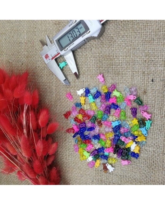 Zambak Şeklinde Oya Boncukları - 1 Kg