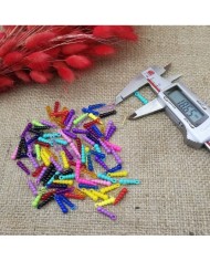 Sıralı Boncuk Şeklinde Oya Boncukları - 1Kg