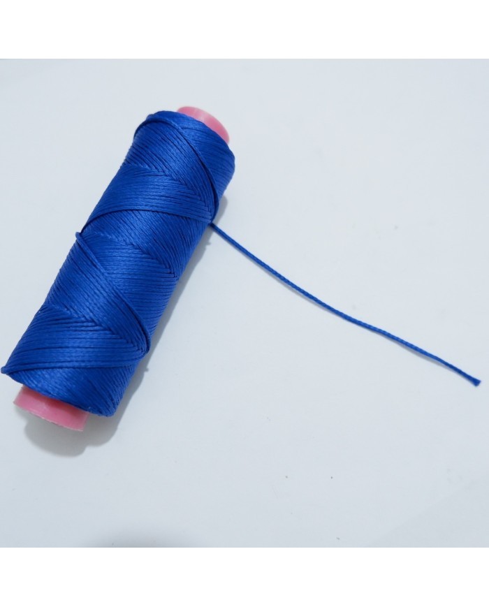 10 Metre - Makrome Takı İpi - Koyu Mavi