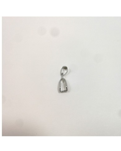 Reçine Epoksi Takı Kıskacı - Nikel Gümüş - 25 Adet