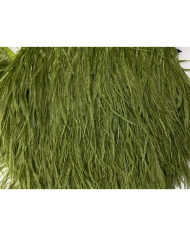 Deve Kuşu Tüyü Yağ Yeşili 10 Metre