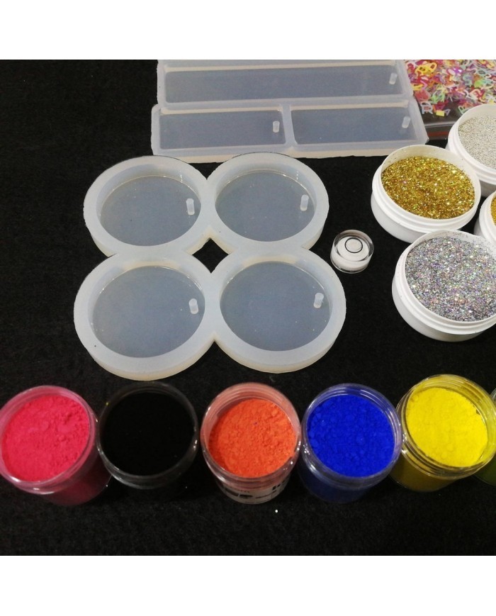 Kitap Ayracı ve Magnet Kalıbı Reçine Epoksi Seti - A59 1. Boya Rengi Seçiniz Sarı 2. Boya Rengi Seçiniz Siyah