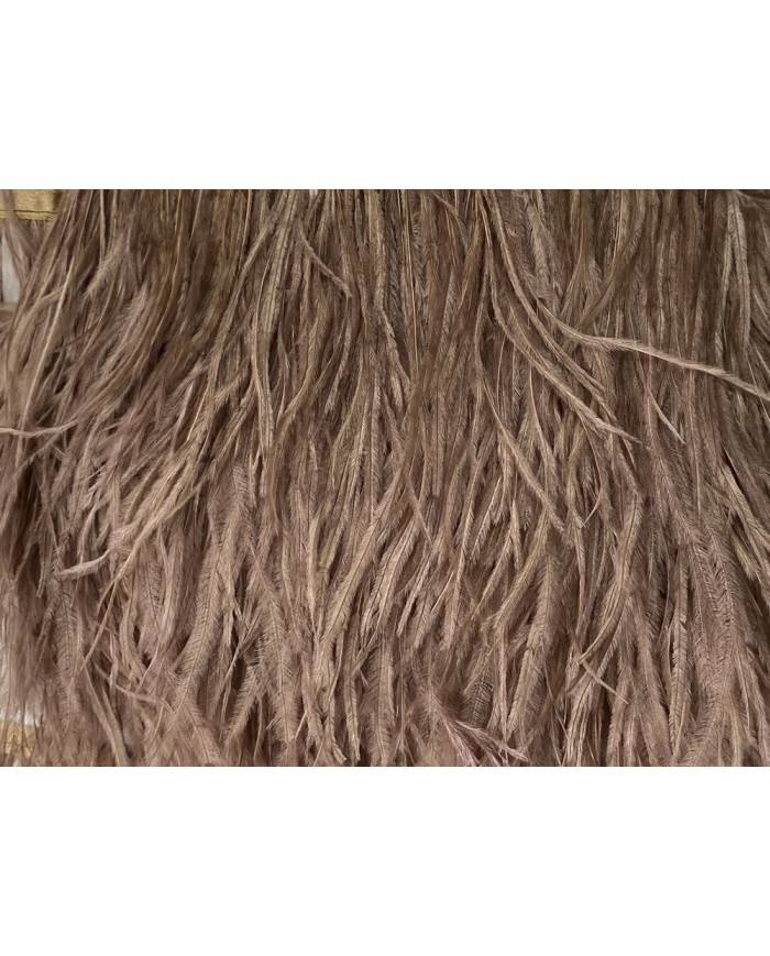 Deve Kuşu Tüyü Kahve 10 Metre