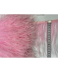 Deve Kuşu Tüyü Pembe 10 Metre