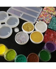 Kitap Ayracı ve Magnet Kalıbı Reçine Epoksi Seti - A59 1. Boya Rengi Seçiniz Fıstık Yeşil 2. Boya Rengi Seçiniz Yeşil