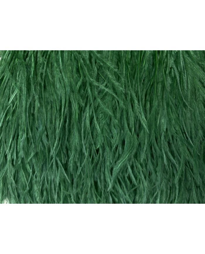 Deve Kuşu Tüyü Zümrüt Yeşili 10 Metre