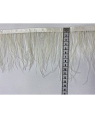 Deve Kuşu Tüyü Açık Krem 10 Metre