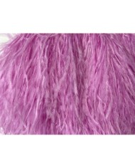 Deve Kuşu Tüyü Eflatun 10 Metre