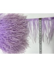 Deve Kuşu Tüyü Lila 10 Metre