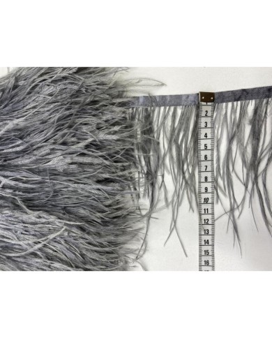 Deve Kuşu Tüyü Füme 10 Metre