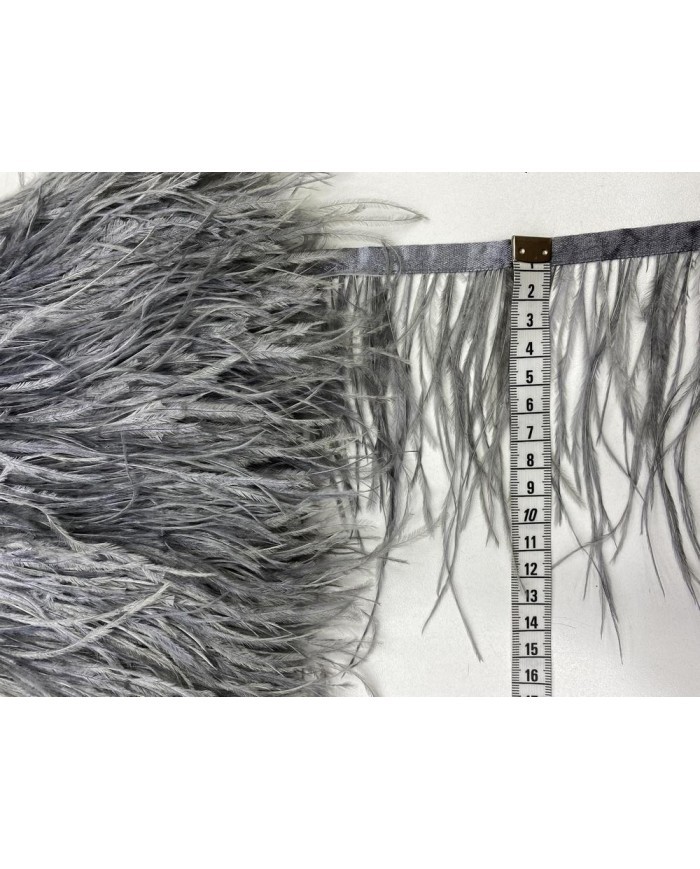 Deve Kuşu Tüyü Füme 10 Metre