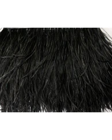 Deve Kuşu Tüyü Siyah 10 Metre