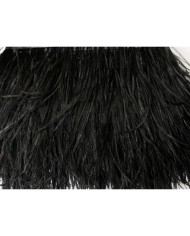 Deve Kuşu Tüyü Siyah 10 Metre