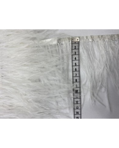 Deve Kuşu Tüyü Kırık Beyaz 10 Metre