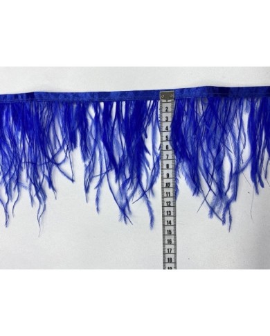 Deve Kuşu Tüyü Saks Mavi 10 Metre