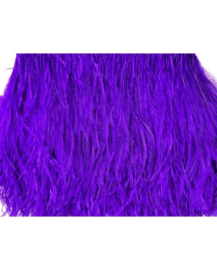 Deve Kuşu Tüyü Açık Mor 10 Metre