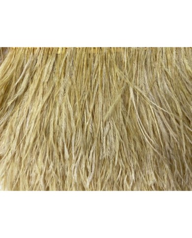 Deve Kuşu Tüyü Açık Hardal 10 Metre