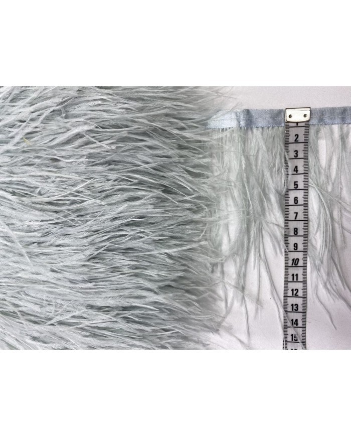 Deve Kuşu Tüyü Gri 10 Metre