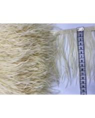 Deve Kuşu Tüyü Krem 10 Metre