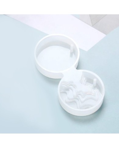 Janjanlı Plastik Yuvarlak Pul 15 mm