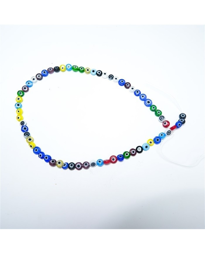 CAM NAZAR BONCUĞU YUVARLAK - Karışık