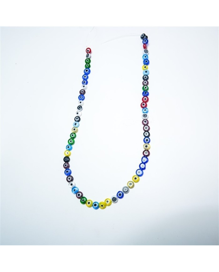 CAM NAZAR BONCUĞU YUVARLAK - Karışık