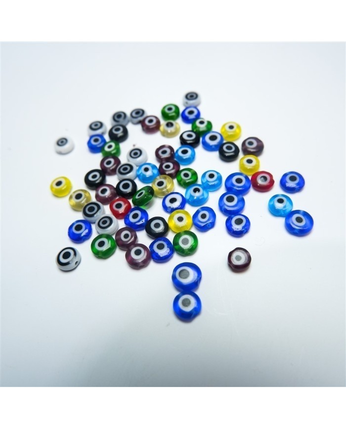 CAM NAZAR BONCUĞU YUVARLAK - Karışık