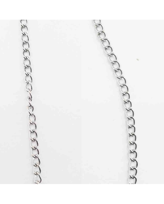 Kolye  Zinciri Gümüş Kaplama 2.32mm - 100mt