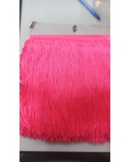 10 METRE-İP SAÇAK 20 cm  - NEON PEMBE