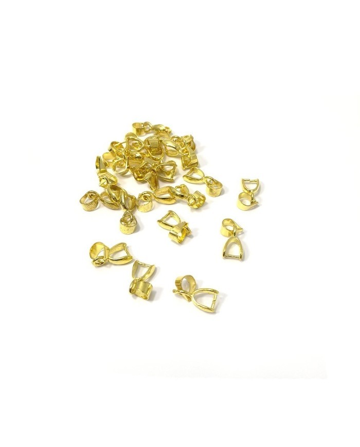 5 Adet -Reçine Epoksi Takı Kıskacı - Gold