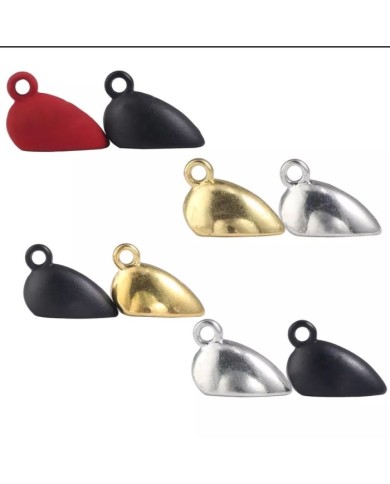 Kalpli Kapama - Gümüş-Siyah