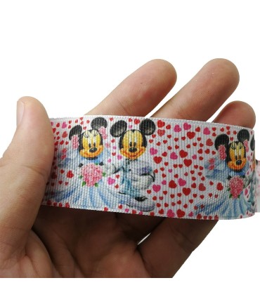 5 Metre- Mickey Mouse Kurdele 4 cm