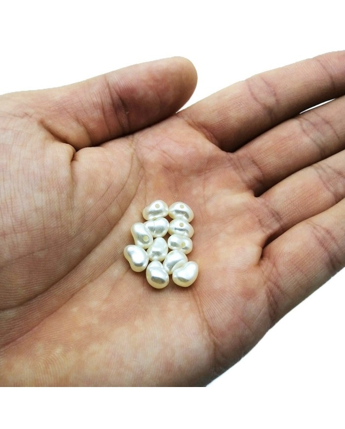 Kalp model ABS İnci Krem  250 Gr