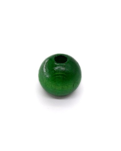 Ahşap Boncuk - 1 Kg Yeşil