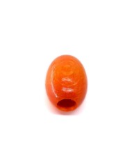 Ahşap Boncuk Tombul Arpa  1 Kg Sarı