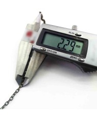 Kolye Zinciri Antik Sarı Kaplama 2.29mm - 100mt